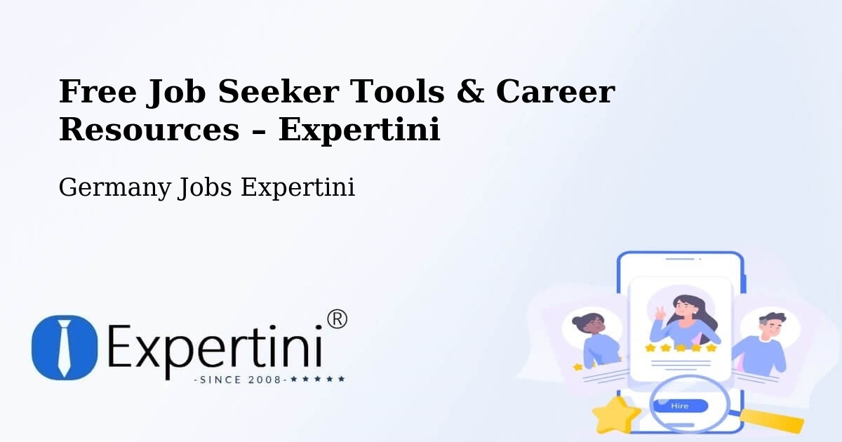 Free Job Seeker Tools & Career Resources – Buxheim - Buxheim, Germany Jobs Expertini
