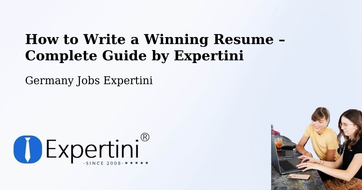 Resume Writing Guide for Job Seekers – Buxheim - Buxheim, Germany Jobs Expertini